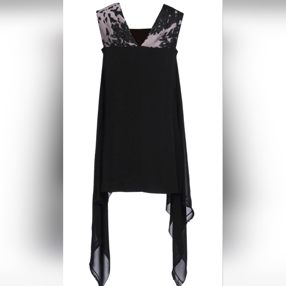 Albino luxury Italuan designer tunic top silk and chiffon - Picture 6 of 7